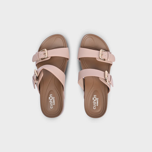 Women's cushOn Charlotte Two-Band Platform Sandals