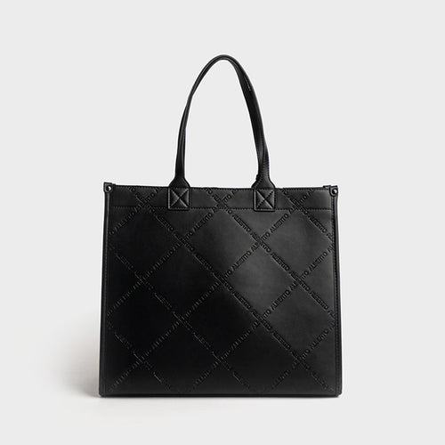 Women's Rosette Maxi Tote Bag