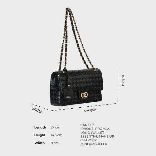 Women's Margate Weave Shoulder Bag