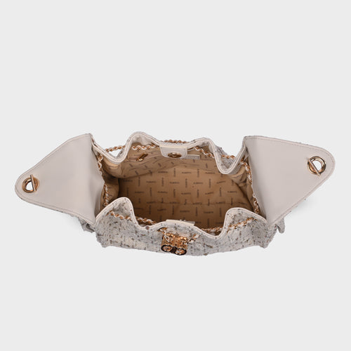 Women's Margate Bucket Tweed Shoulder Bag