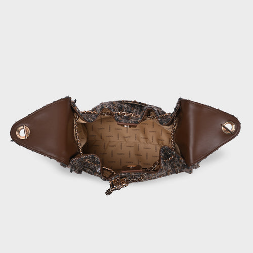Women's Margate Bucket Tweed Shoulder Bag