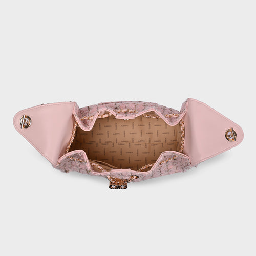 Women's Margate Bucket Tweed Shoulder Bag