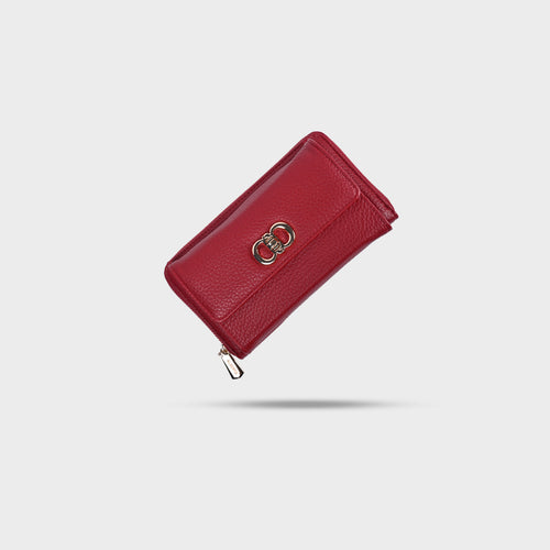 Women's Summer Pebbled Long Wallet