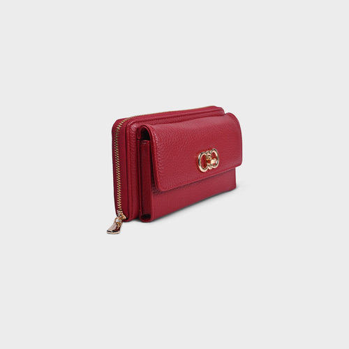 Women's Summer Pebbled Long Wallet
