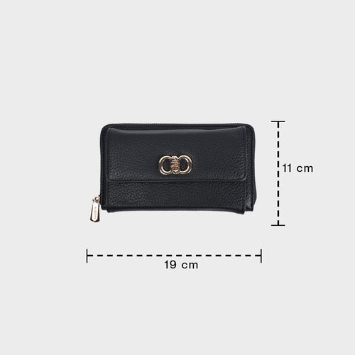 Women's Summer Pebbled Long Wallet
