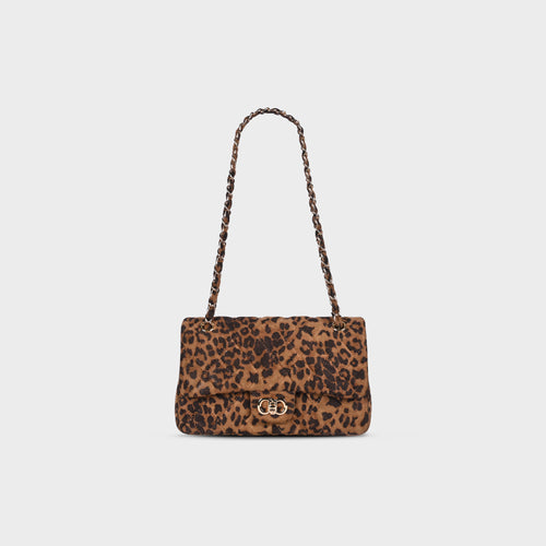 Women's Margate Leopard Shoulder Bag