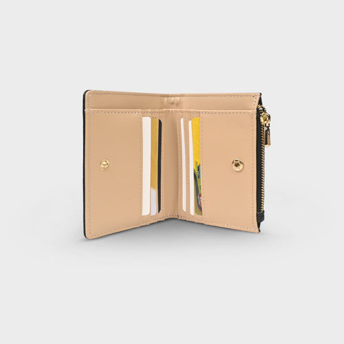 Women's Xyra Caviar Bi-Fold Wallet
