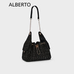 Women's Margate Bucket Tweed Shoulder Bag