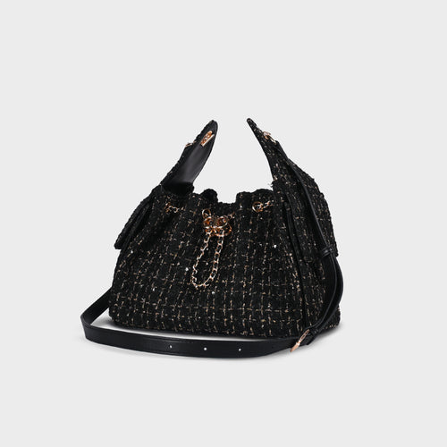 Women's Margate Bucket Tweed Shoulder Bag