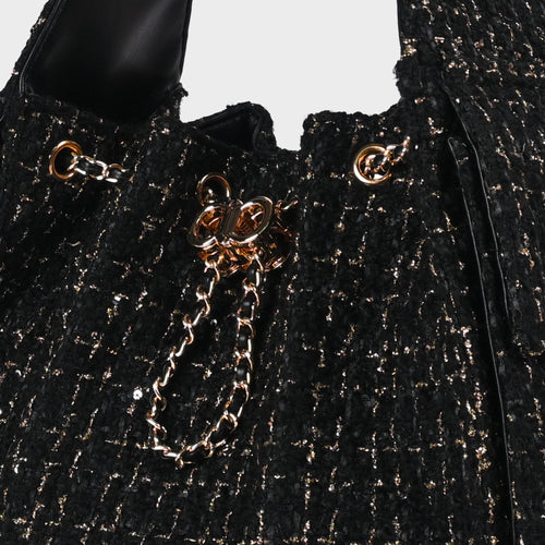 Women's Margate Bucket Tweed Shoulder Bag