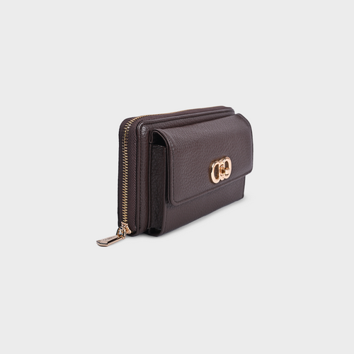 Women's Summer Pebbled Long Wallet