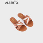 ALBERTO Women's Belen Slip-On Sandals