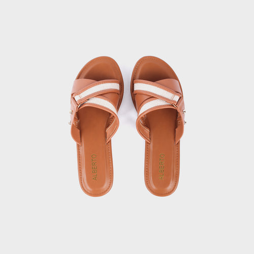 ALBERTO Women's Belen Slip-On Sandals