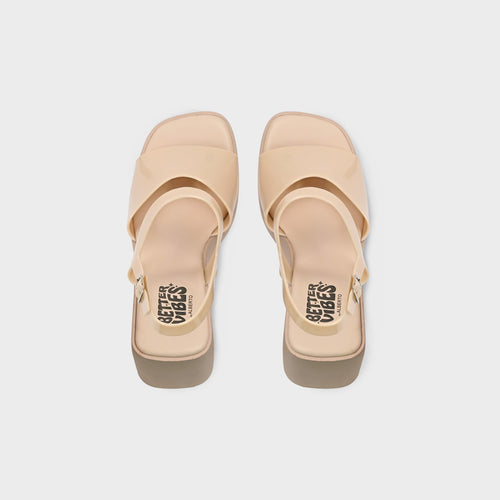 BETTER VIBES by ALBERTO Women's Dulcie Jelly Platform Sandals