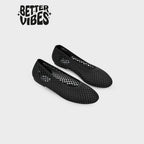 BETTER VIBES by ALBERTO Women's Ondina Jelly Ballerina