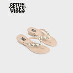 BETTER VIBES by ALBERTO Women's Ciana Jelly Toe-Post Sandals