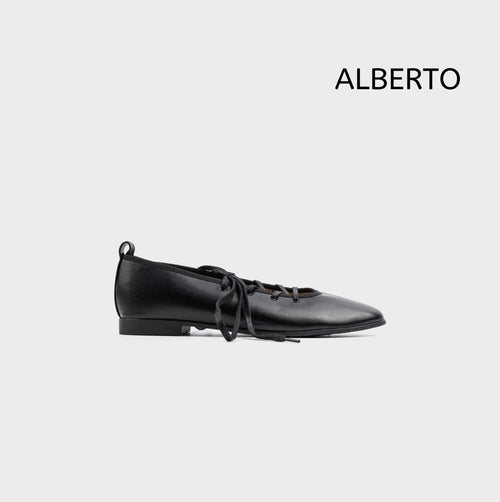 Women's Hollie Lace-Up Ballet Flats