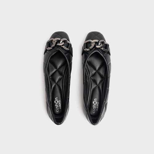 cushOn Women's Erisse Ballerina