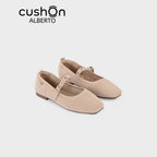 cushOn Women's Gabi Knitted Flat Shoes