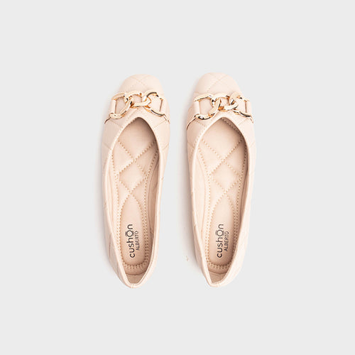 cushOn Women's Erisse Ballerina