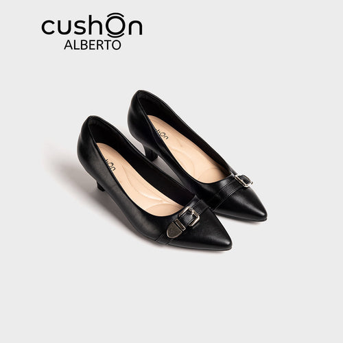 cushOn Women's Giselle Mid Heel Pumps
