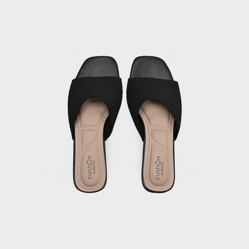 cushOn Women's Orinthia Knitted Slip-On Sandals