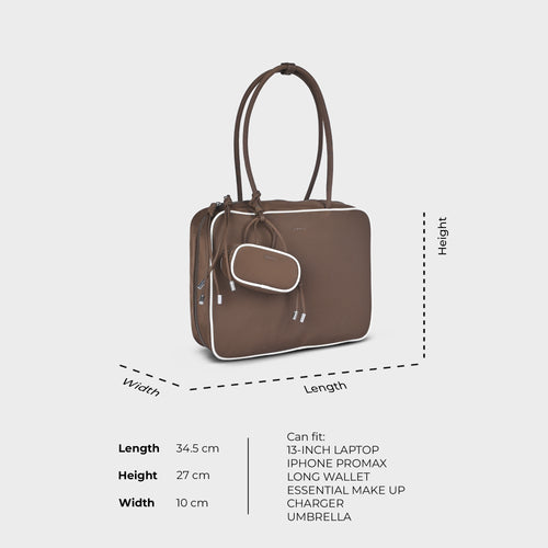 Women's Madison Maxi Nylon Bowler Bag