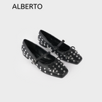 Women's Flexie Studded Ballet Flats