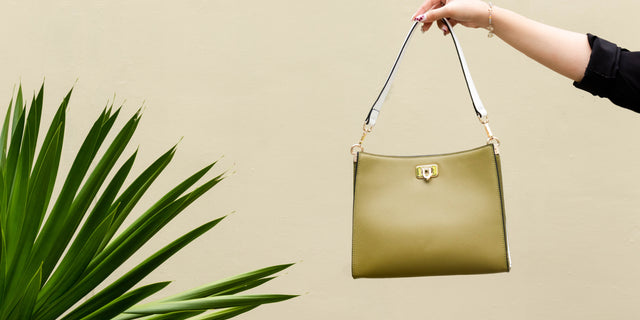 Two-tone Hand Bags