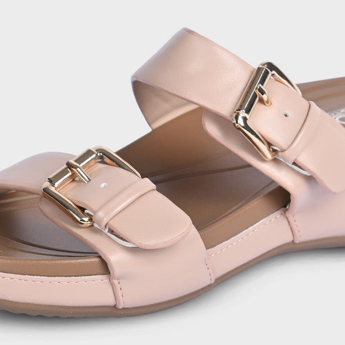 Women's cushOn Charlotte Two-Band Platform Sandals