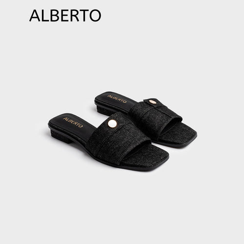 Women's Brynly Denim Flat Sandals