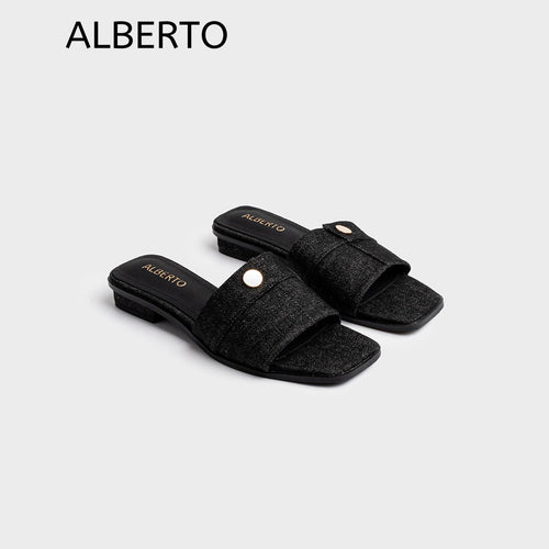 Women's Brynly Denim Flat Sandals