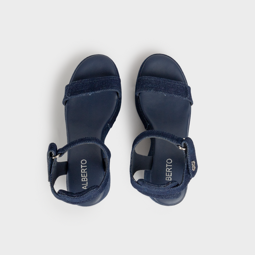 Women's Debora Denim Platform Sandals