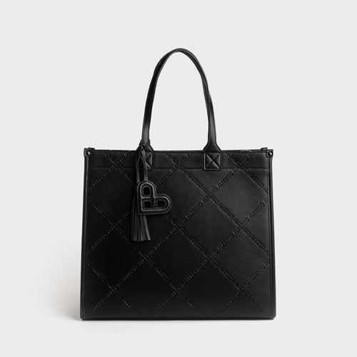 Women's Rosette Maxi Tote Bag