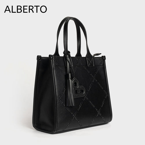 Women's Rosette Mini Tote Bag