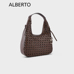 Women's Louisa Rattan Hobo Bag