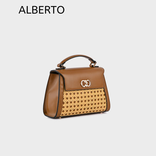 Women's Alona Rattan Handbag