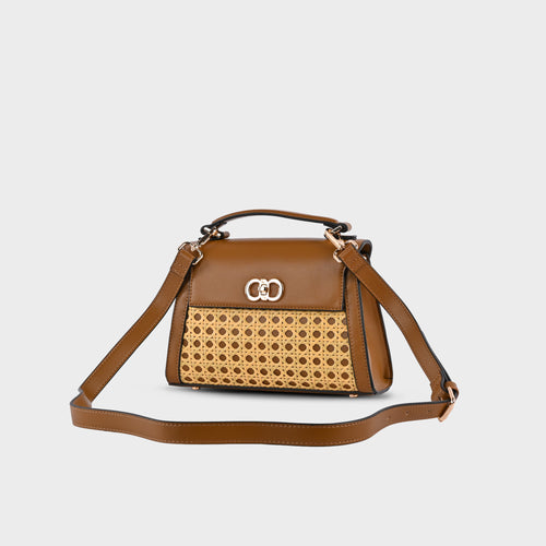 Women's Alona Rattan Handbag