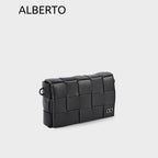 Men's Quin  Woven Crossbody Bag