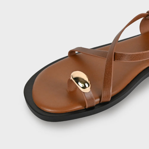 Women's Brienne Toe-Post Flat Sandals