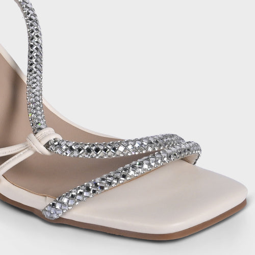 Women's Chastity Block Heel Sandals