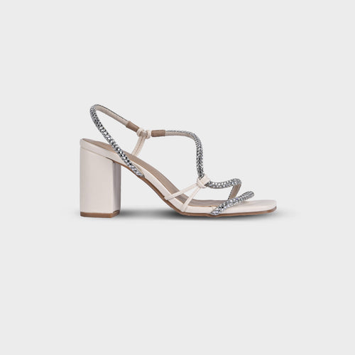 Women's Chastity Block Heel Sandals