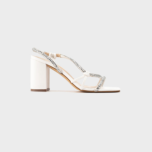 Women's Chastity Block Heeled Sandals