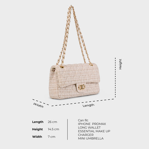 Women's Margate Tweed Handbag