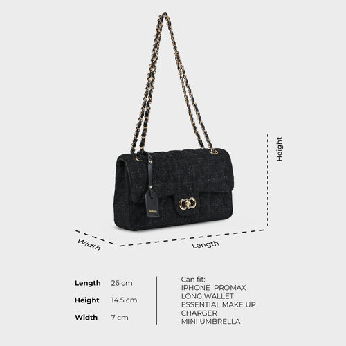 Women's Margate Tweed Handbag