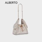 Women's Margate Bucket Tweed Shoulder Bag