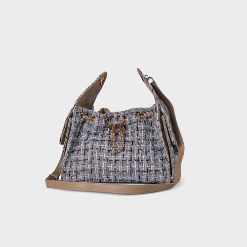 Women's Margate Bucket Tweed Shoulder Bag
