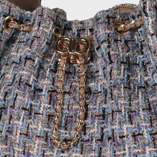 Women's Margate Bucket Tweed Shoulder Bag