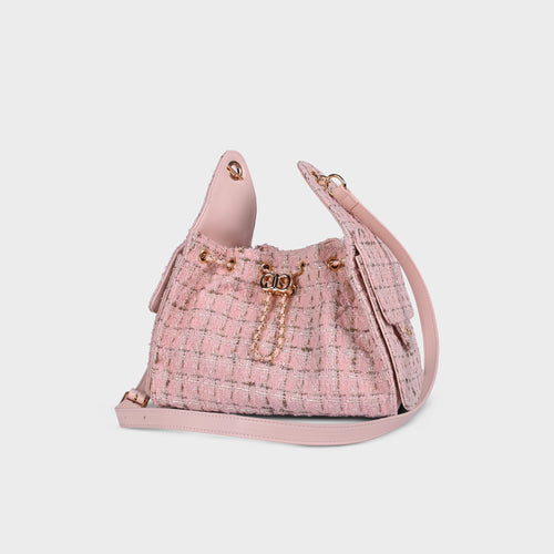 Women's Margate Bucket Tweed Shoulder Bag