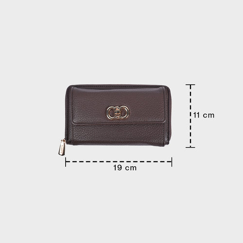 Women's Summer Pebbled Long Wallet